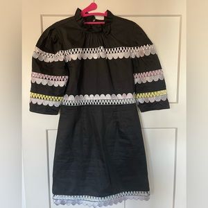 Cynthia Rowley Whitley Scallop Embroidered Dress